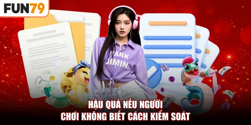 Hậu quả nếu người chơi không biết cách kiểm soát